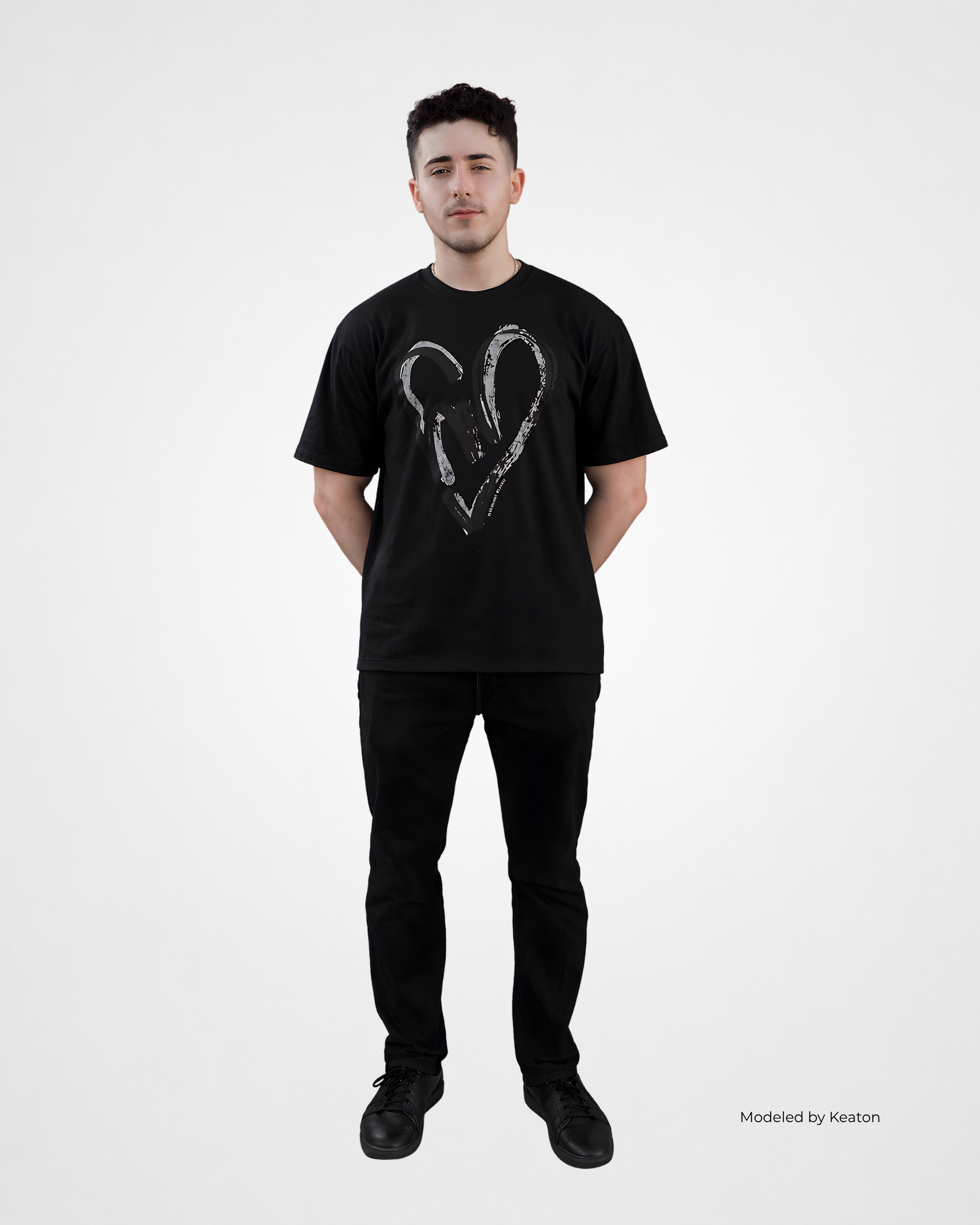 UW Way Tee — West Coast Swing dancewear graphic tee, product photo 4