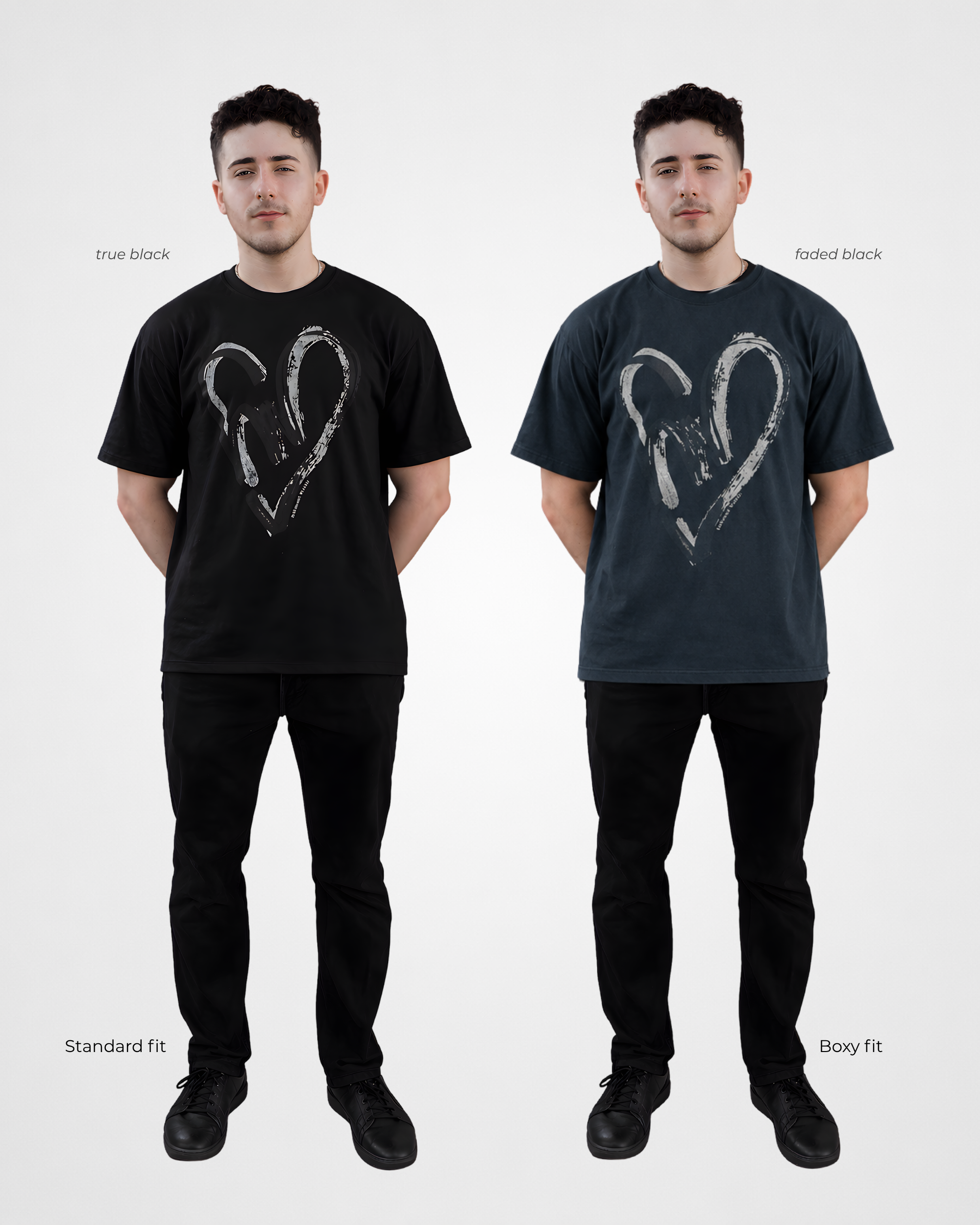 UW Way Tee — West Coast Swing dancewear graphic tee, product photo 3