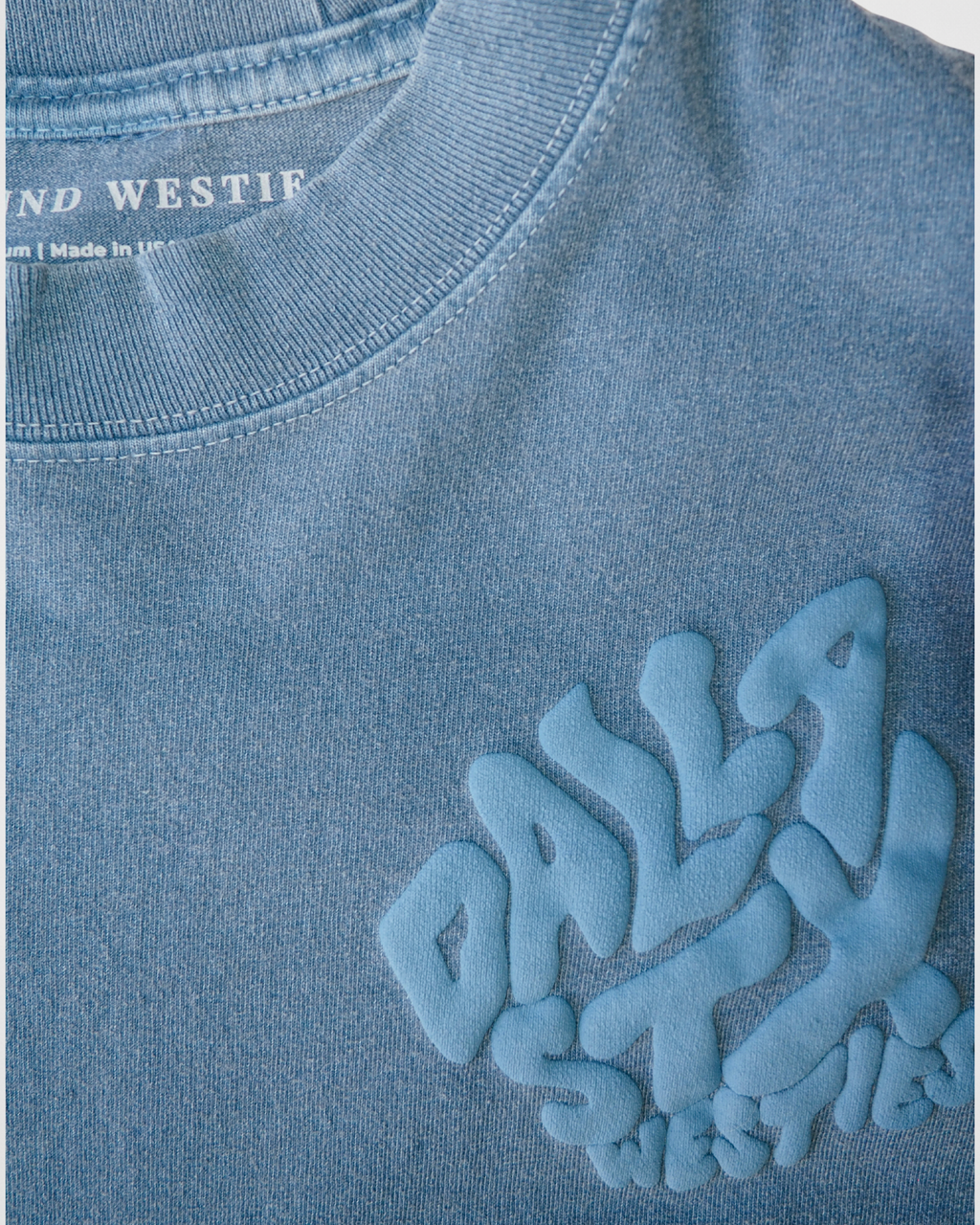 DWRebel Anniversary Tee — WCS dance streetwear graphic tee, product photo 8