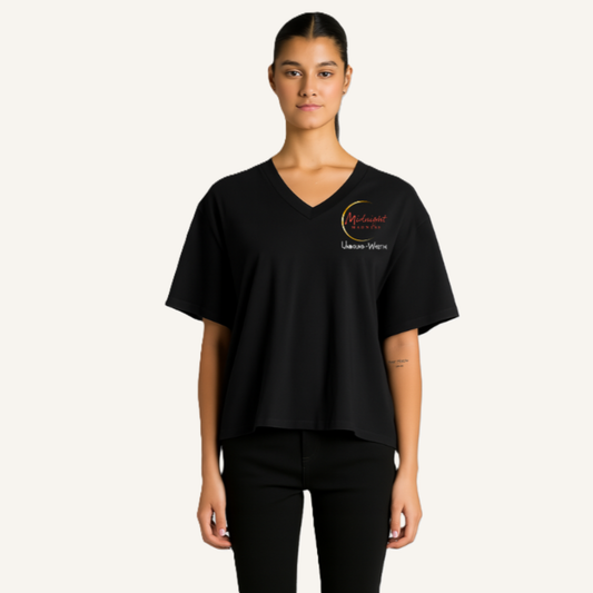 Ecliptic Flow—V Edition, Women’s Oversized Fit