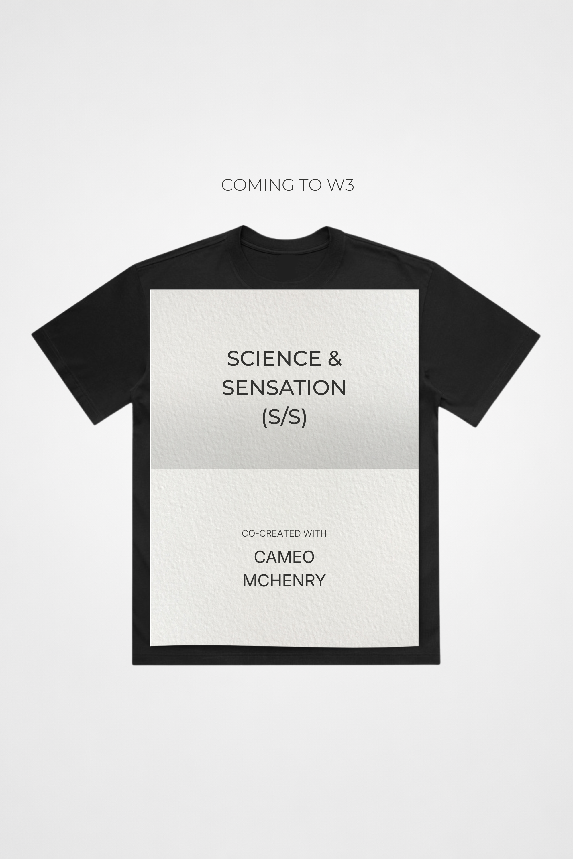 Science & Sensation (S/S) Tee