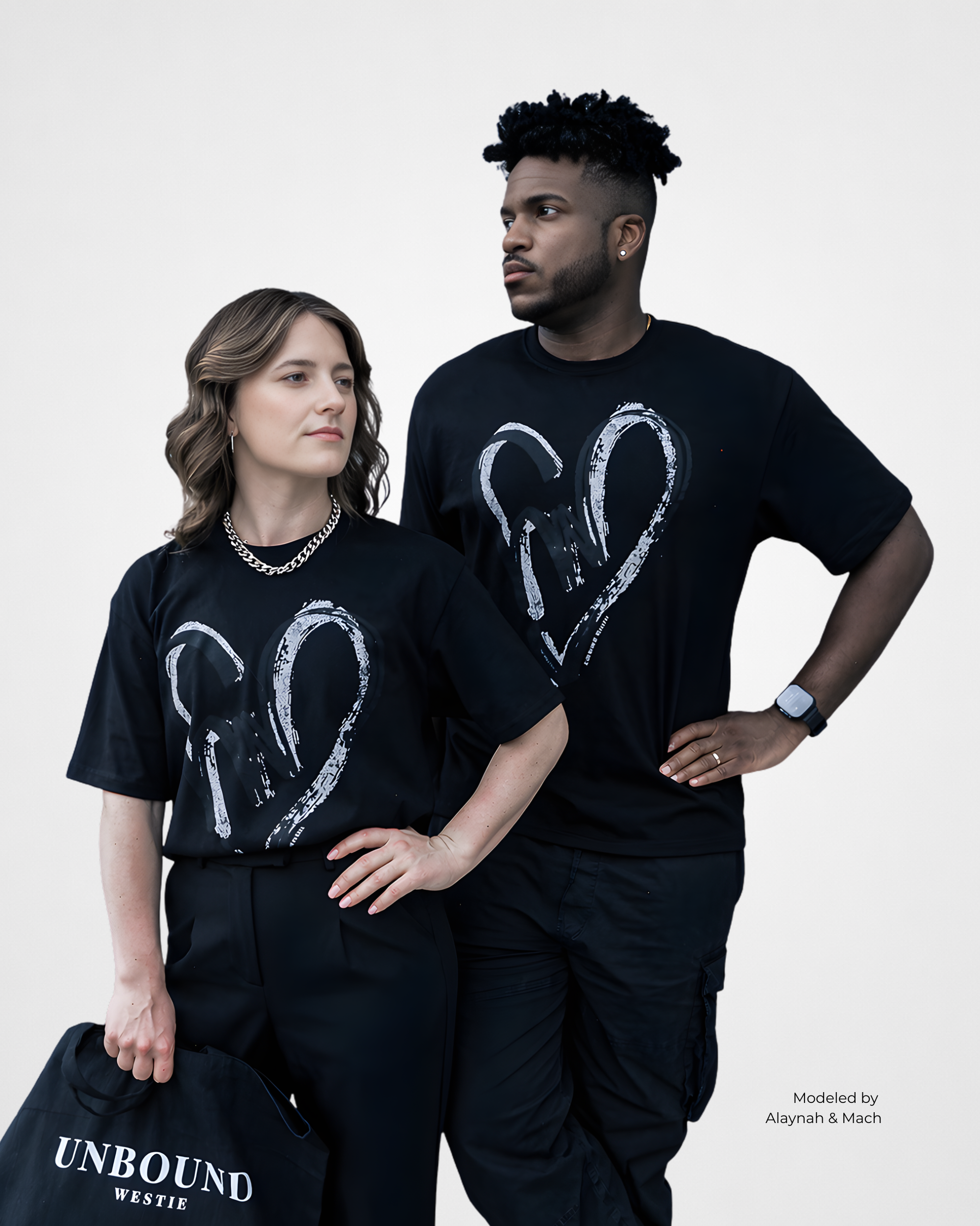 UW Way Tee — West Coast Swing dancewear graphic tee, product photo 8