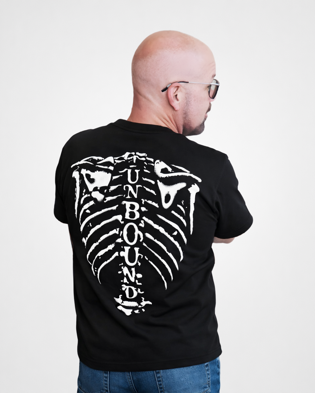 Anatomy of Swing Tee V2 — oversized boxy WCS dance graphic tee, product photo 1